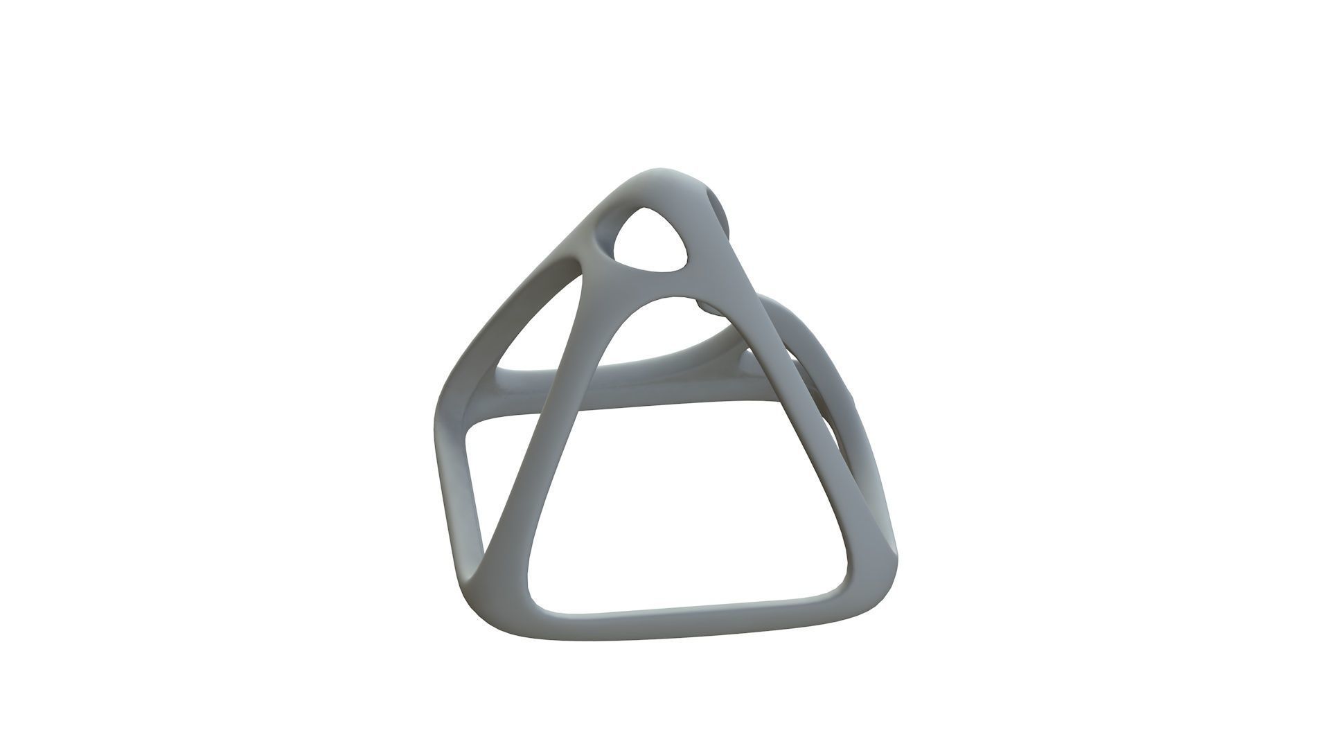 SciFi Cube Object No 57541 Low Poly Shape Low-poly 3D model_13