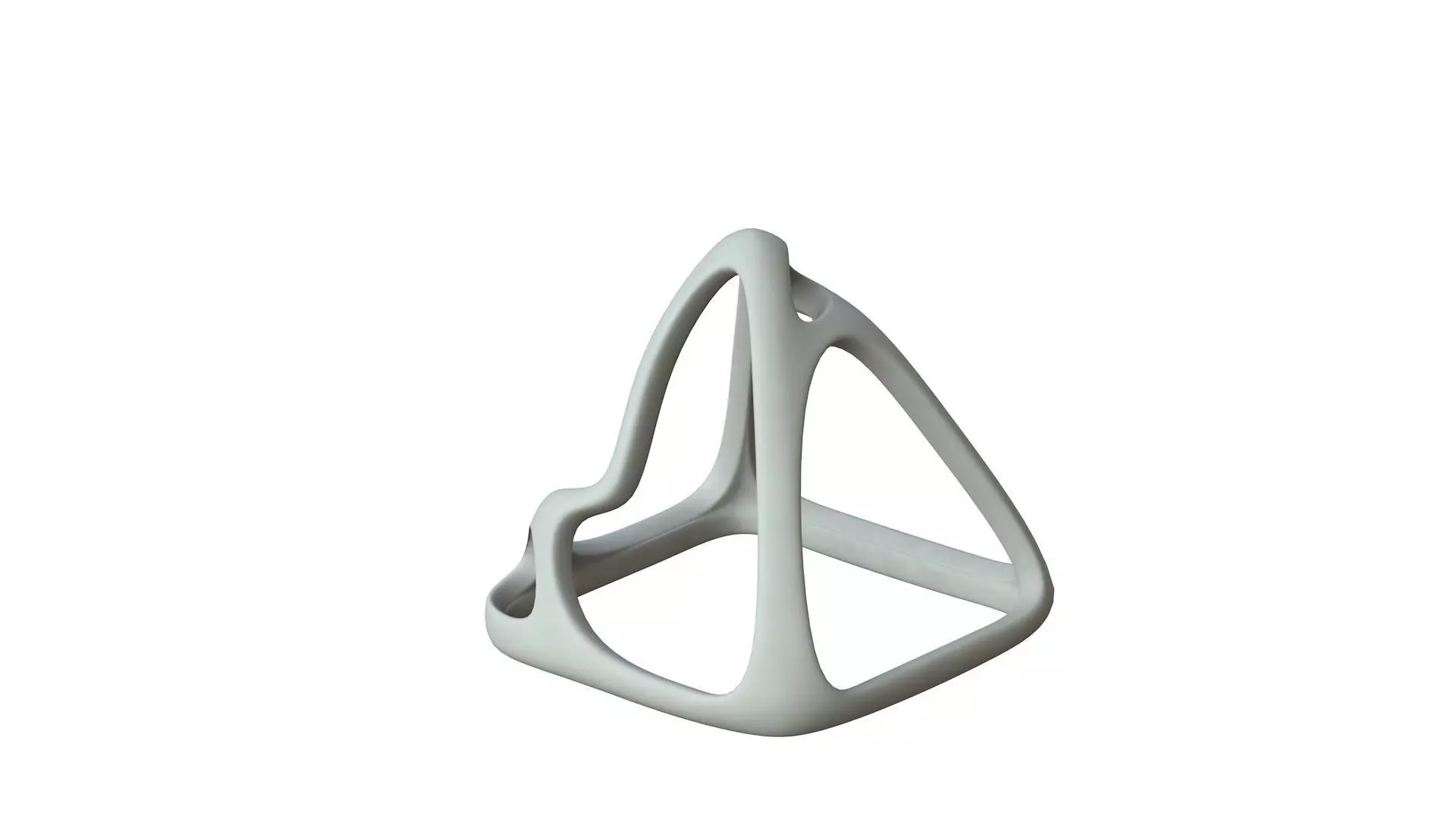 SciFi Cube Object No 57541 Low Poly Shape Low-poly 3D model_0