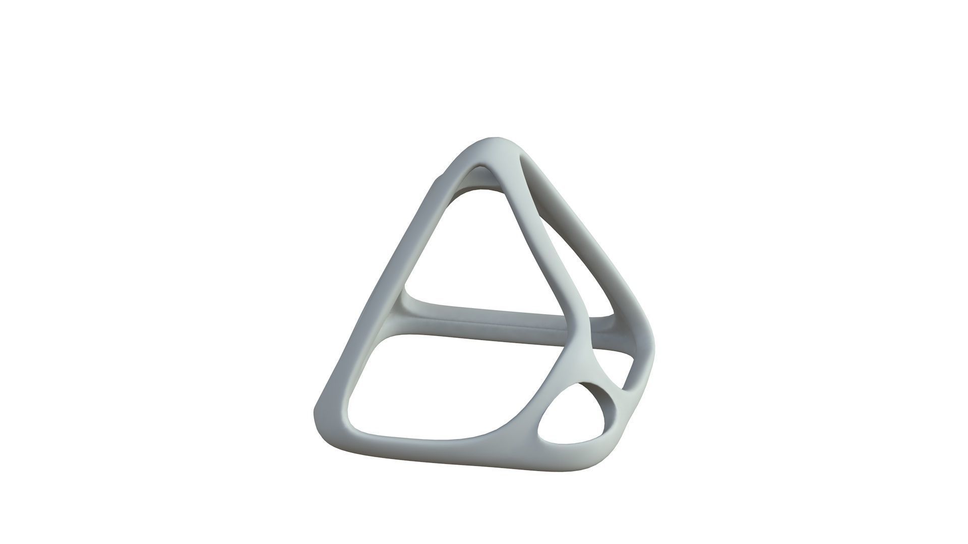 SciFi Cube Object No 57541 Low Poly Shape Low-poly 3D model_5