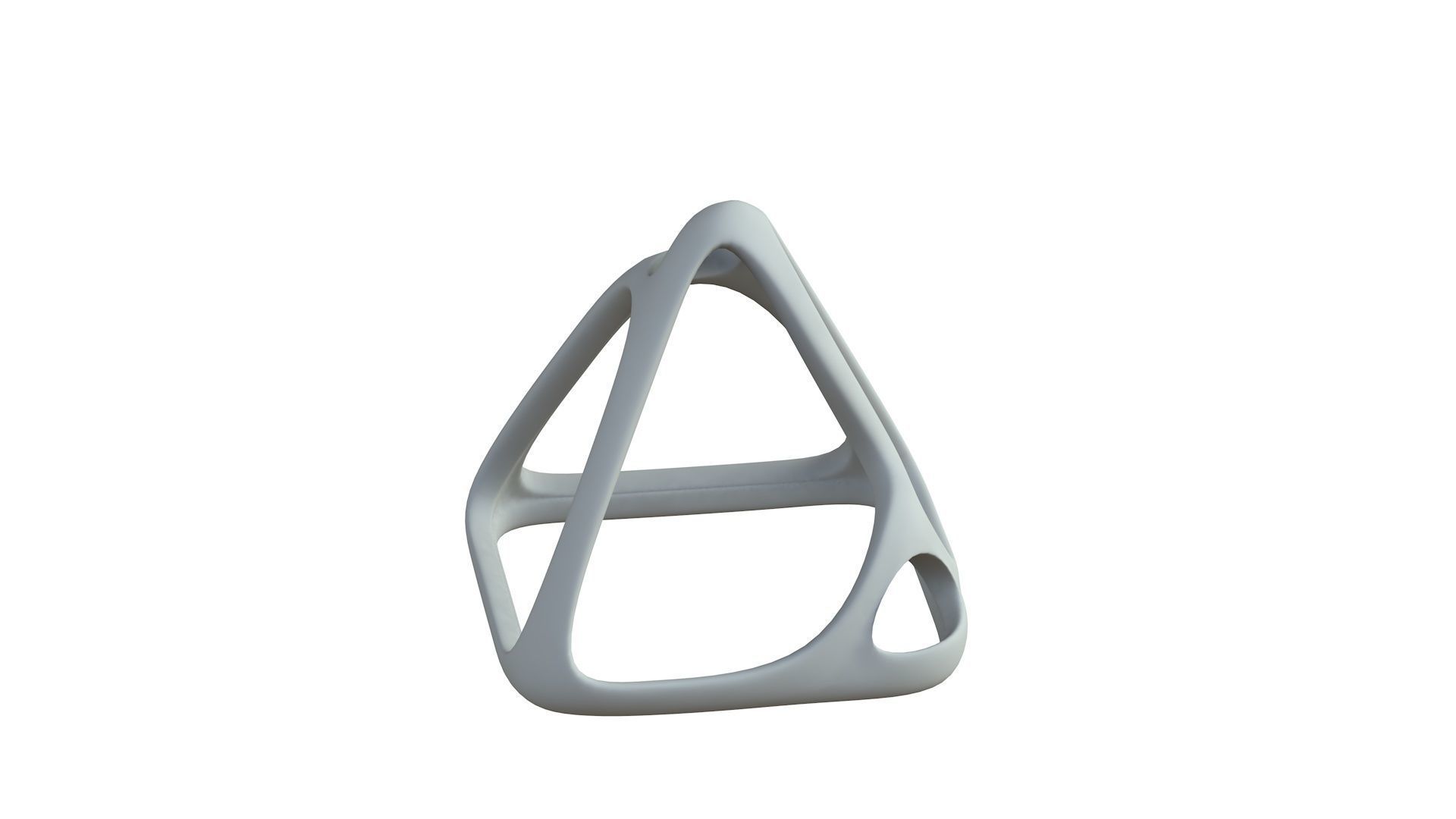 SciFi Cube Object No 57541 Low Poly Shape Low-poly 3D model_6