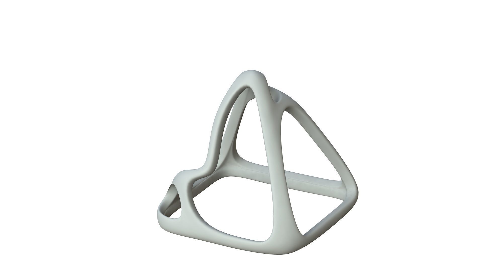 SciFi Cube Object No 57541 Low Poly Shape Low-poly 3D model_1