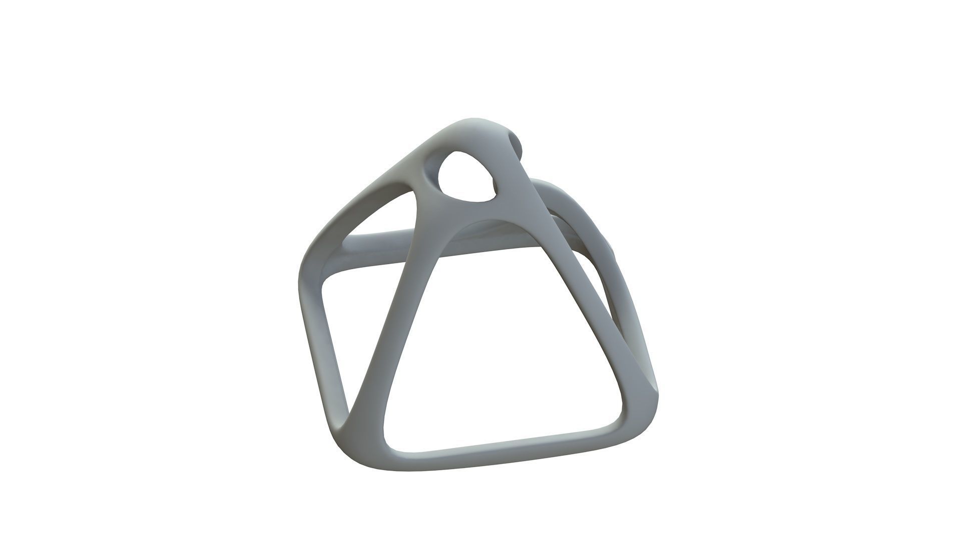 SciFi Cube Object No 57541 Low Poly Shape Low-poly 3D model_14