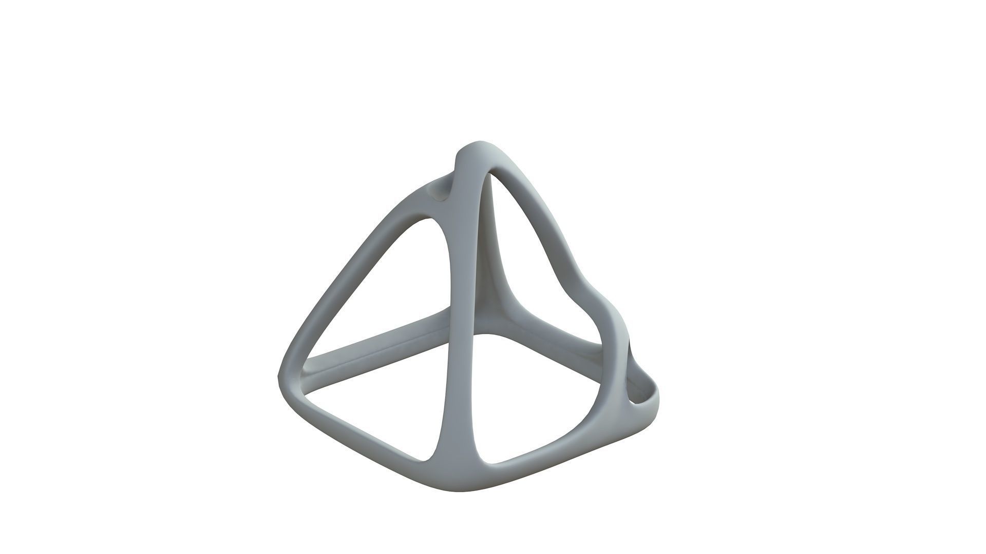 SciFi Cube Object No 57541 Low Poly Shape Low-poly 3D model_8