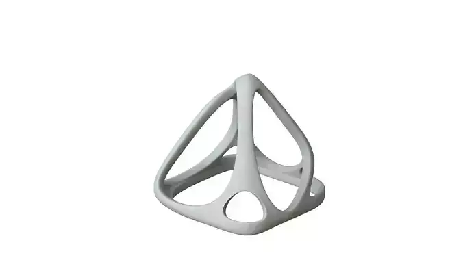 SciFi Cube Object No 57528 Low Poly Shape Low-poly 3D model SciFi Cube Object No 57528 Low Poly Shape Low-poly 3D model