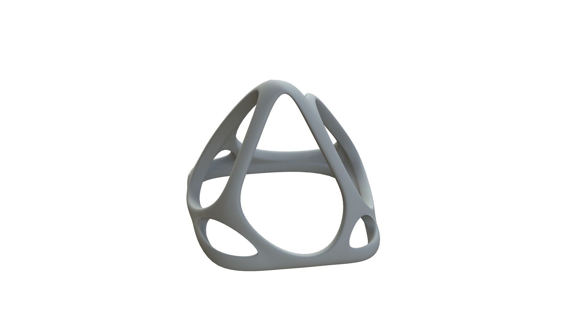 SciFi Cube Object No 57528 Low Poly Shape Low-poly 3D model_13