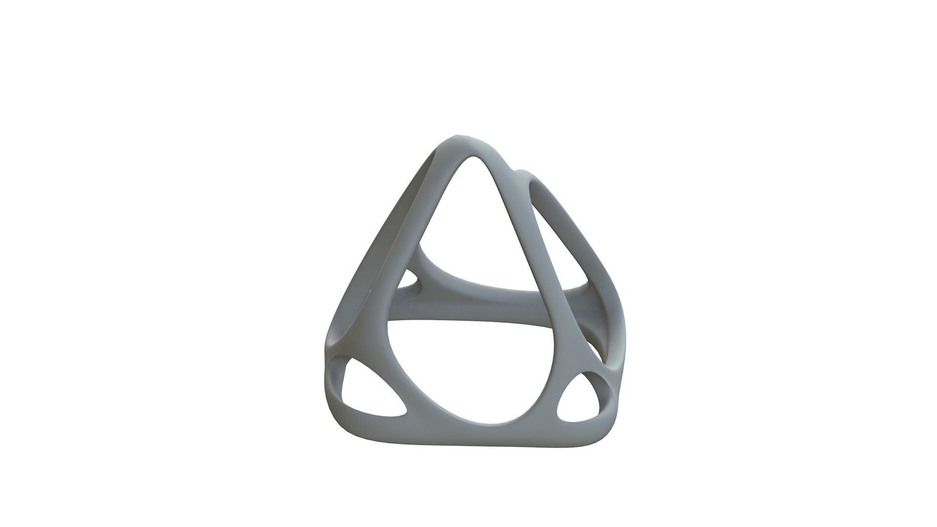 SciFi Cube Object No 57528 Low Poly Shape Low-poly 3D model_11