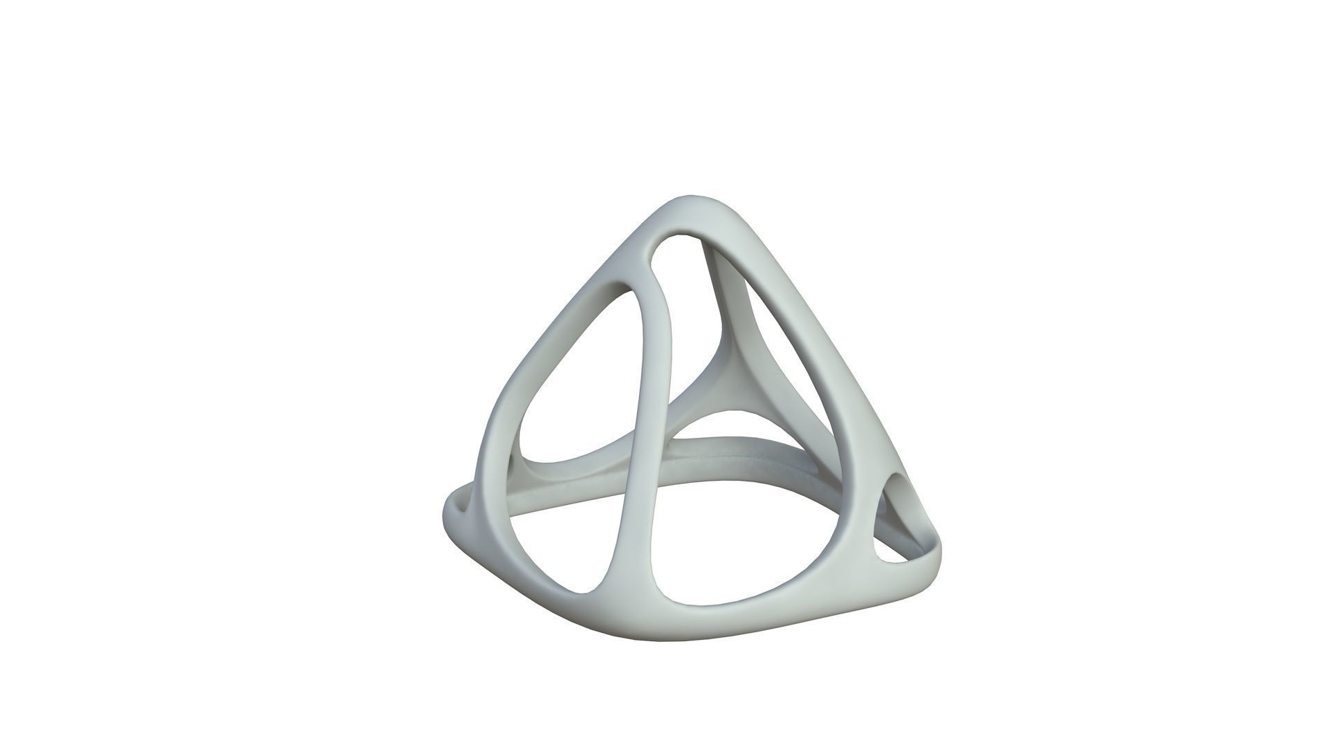 SciFi Cube Object No 57528 Low Poly Shape Low-poly 3D model_3