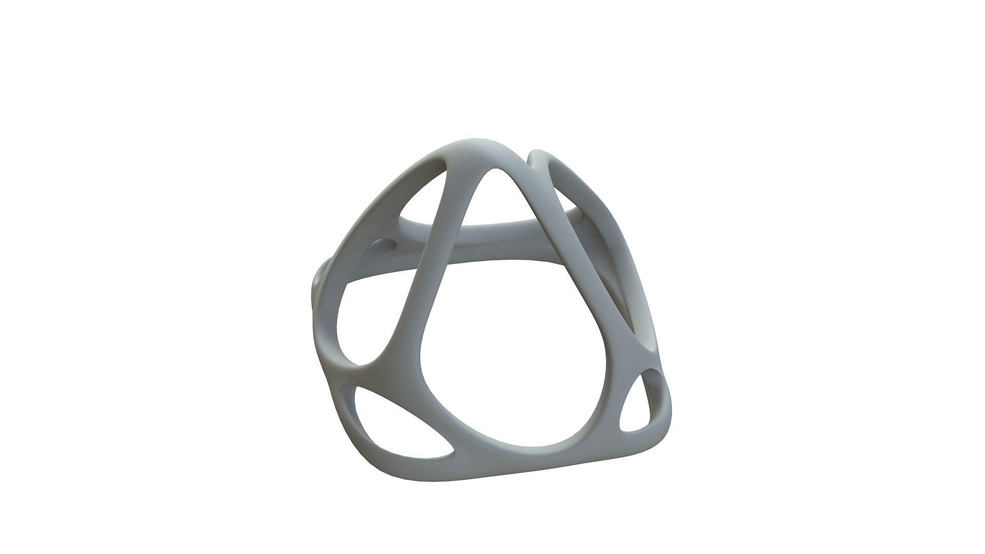 SciFi Cube Object No 57528 Low Poly Shape Low-poly 3D model_14