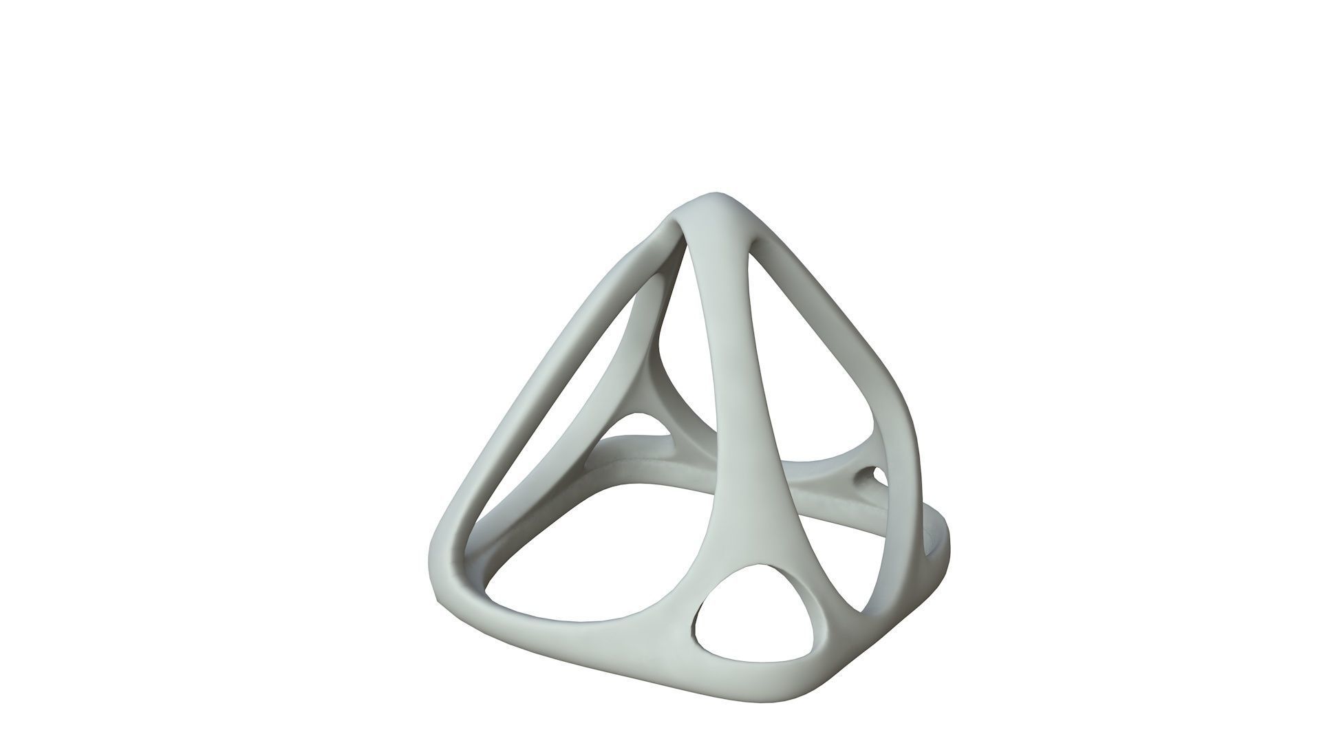 SciFi Cube Object No 57528 Low Poly Shape Low-poly 3D model_1