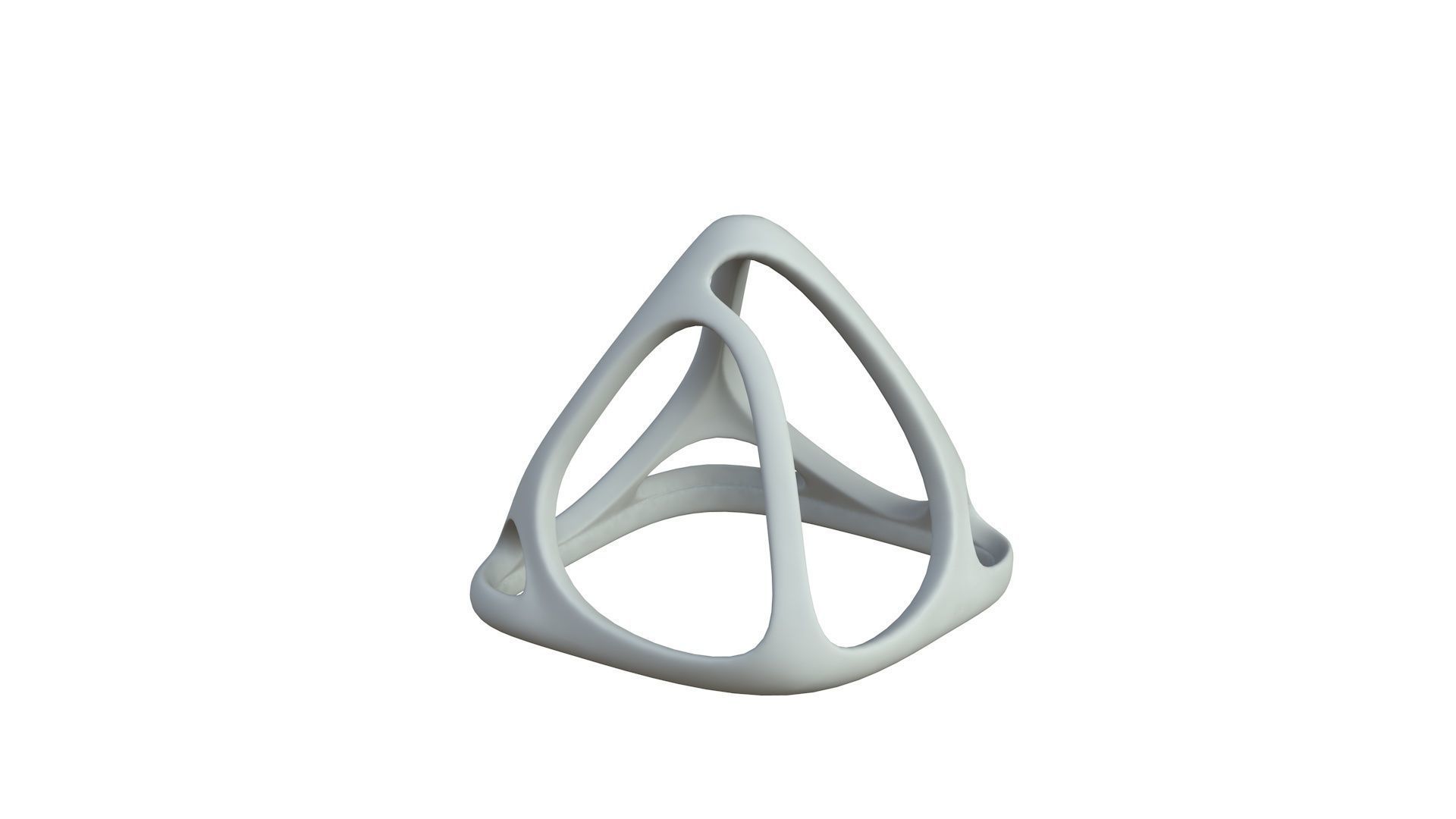 SciFi Cube Object No 57528 Low Poly Shape Low-poly 3D model_4