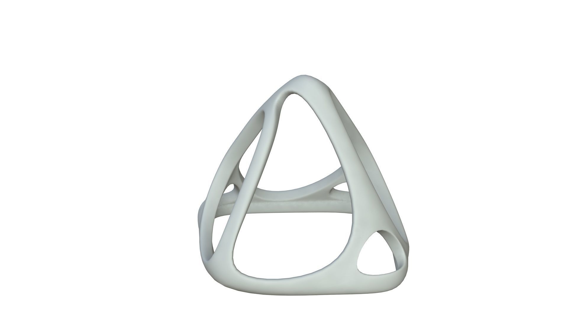 SciFi Cube Object No 57528 Low Poly Shape Low-poly 3D model_2