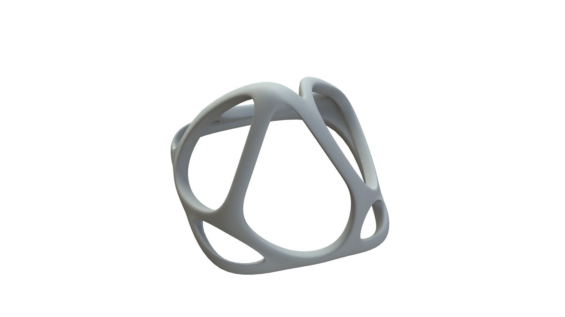 SciFi Cube Object No 57528 Low Poly Shape Low-poly 3D model_16