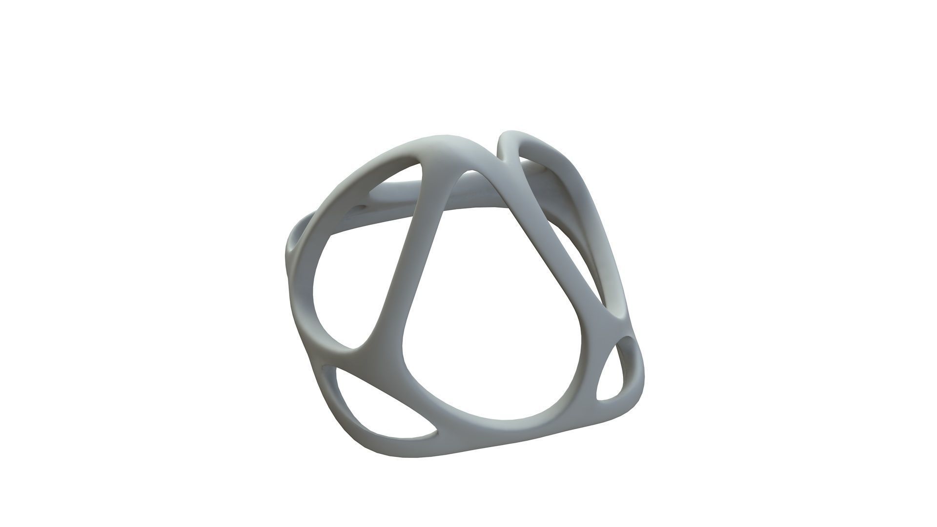 SciFi Cube Object No 57528 Low Poly Shape Low-poly 3D model_15