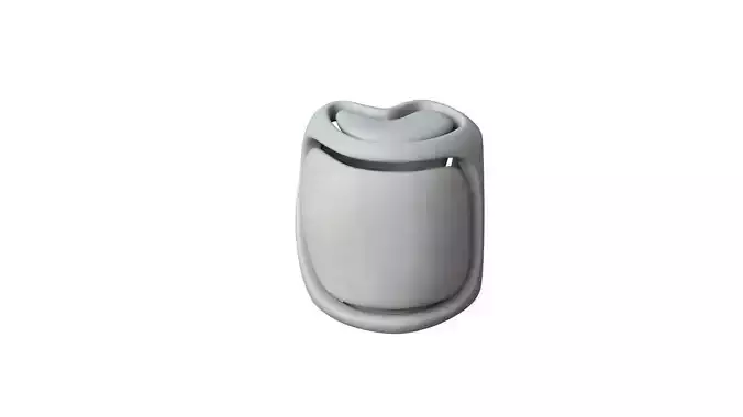 SciFi Cube Object No 68544 Low Poly Shape Low-poly 3D model