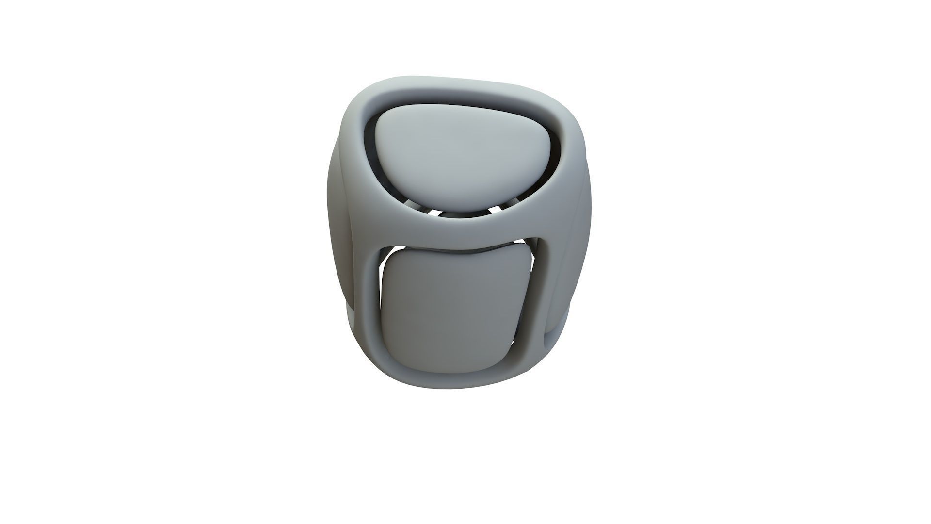 SciFi Cube Object No 68243 Low Poly Shape Low-poly 3D model_17