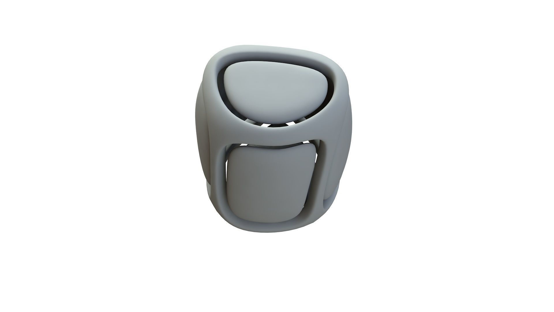 SciFi Cube Object No 68243 Low Poly Shape Low-poly 3D model_15