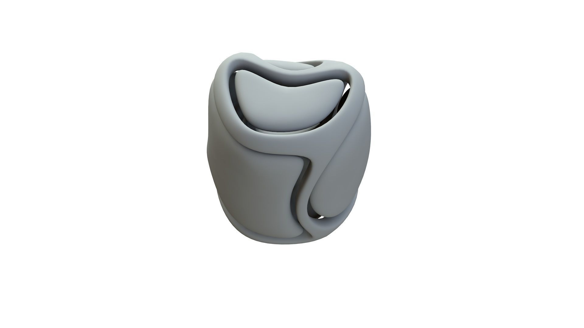 SciFi Cube Object No 68163 Low Poly Shape Low-poly 3D model_15