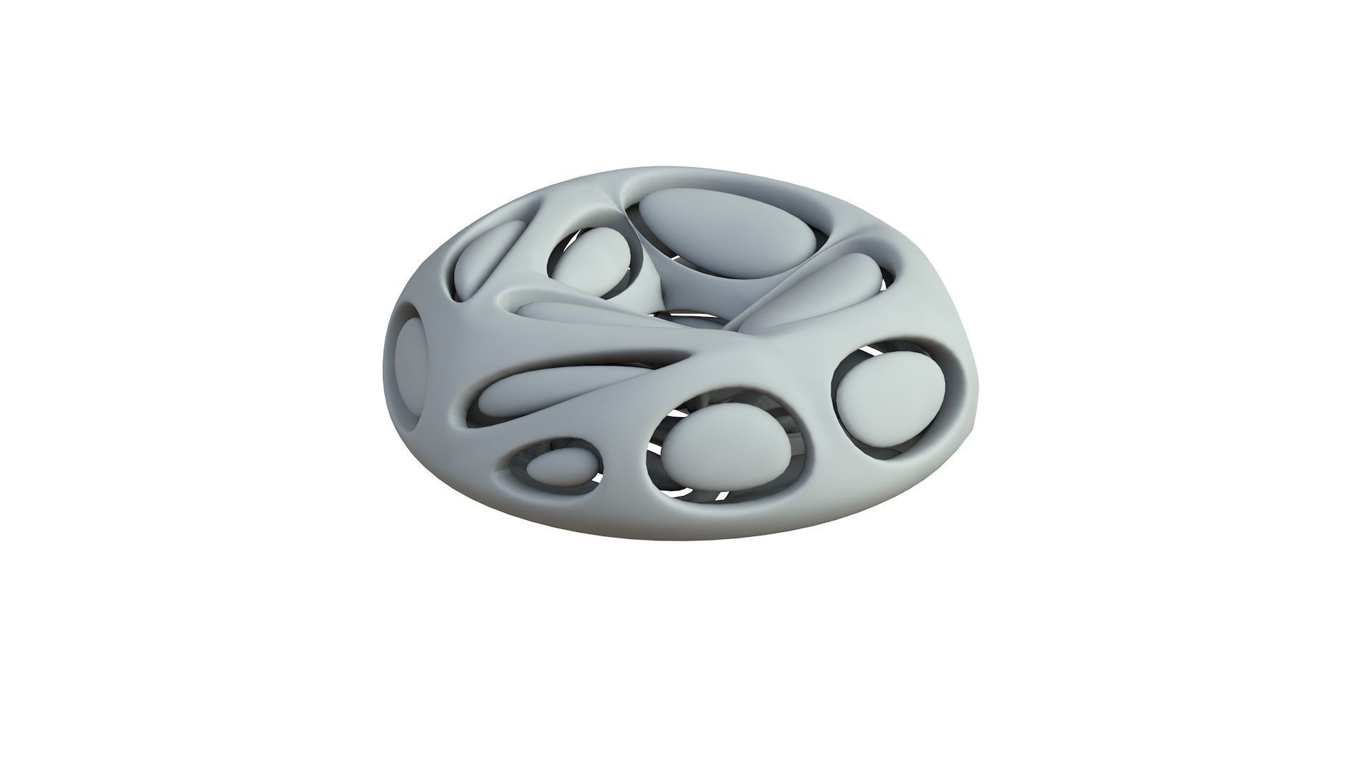 SciFi Cube Object No 66541 Low Poly Shape Low-poly 3D model_5