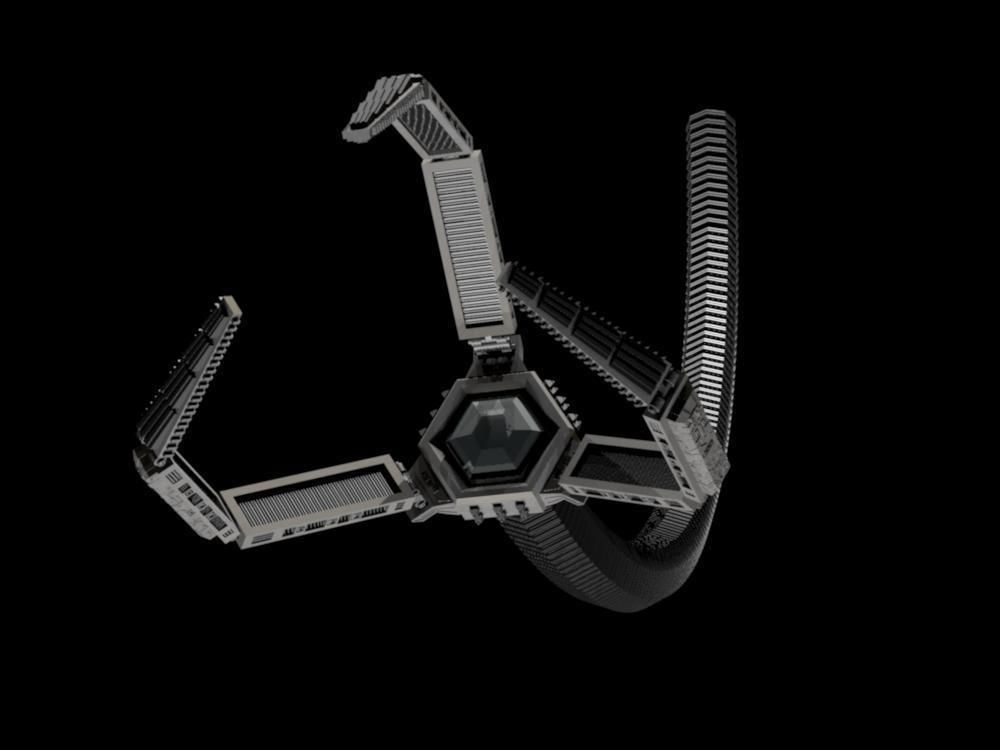 Robot Claw - RIGGED 3D model_8