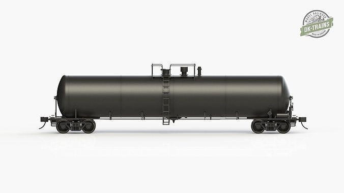 30 000 Gallon Tank Car - H0 scale 3D print model 2