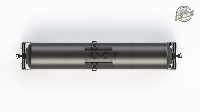 30 000 Gallon Tank Car - H0 scale 3D print model 6