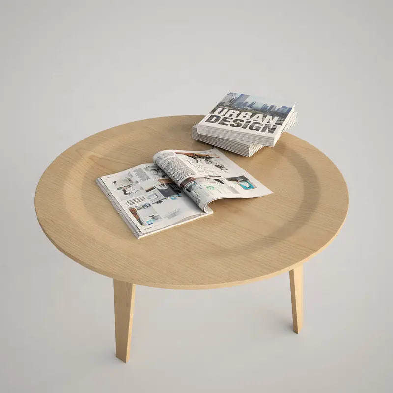 Coffee Table James Plywood 3D model_4