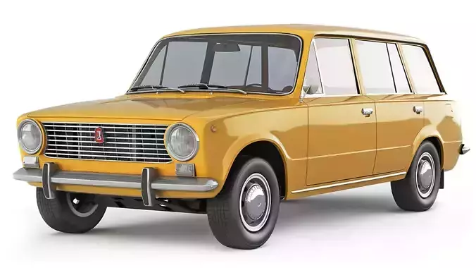VAZ Lada 2102 1971 3D model