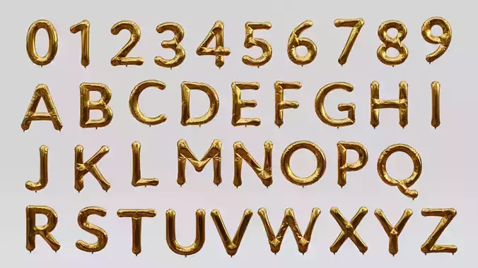 Balloon Letter and Number Kit