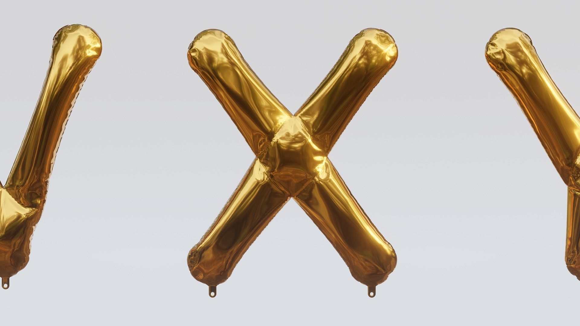 Balloon Letter and Number Kit 3D model_34