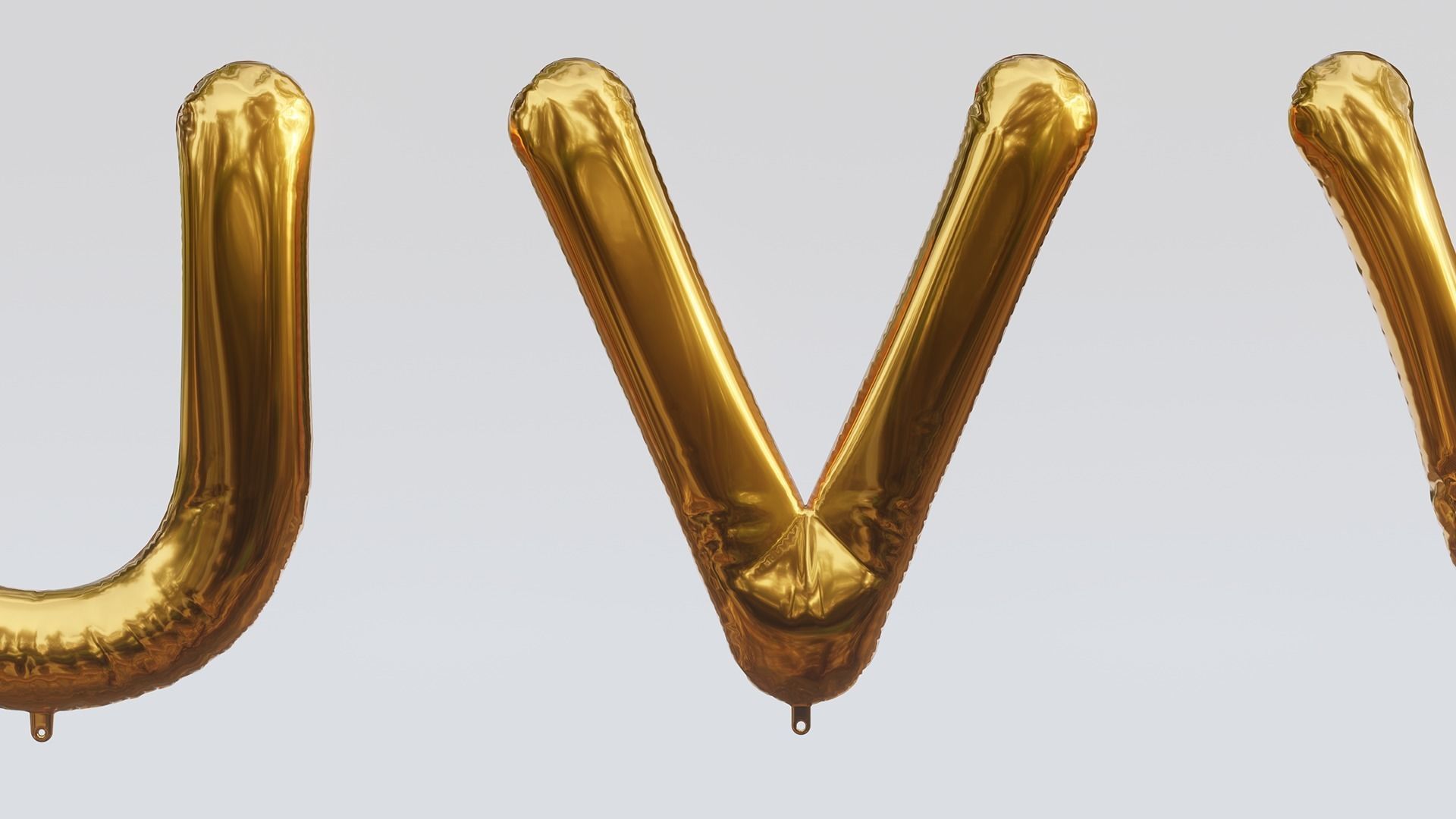 Balloon Letter and Number Kit 3D model_32