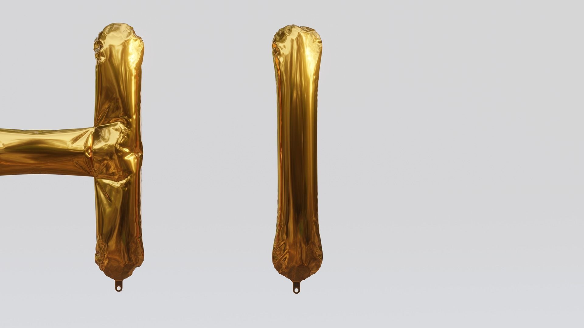 Balloon Letter and Number Kit 3D model_19