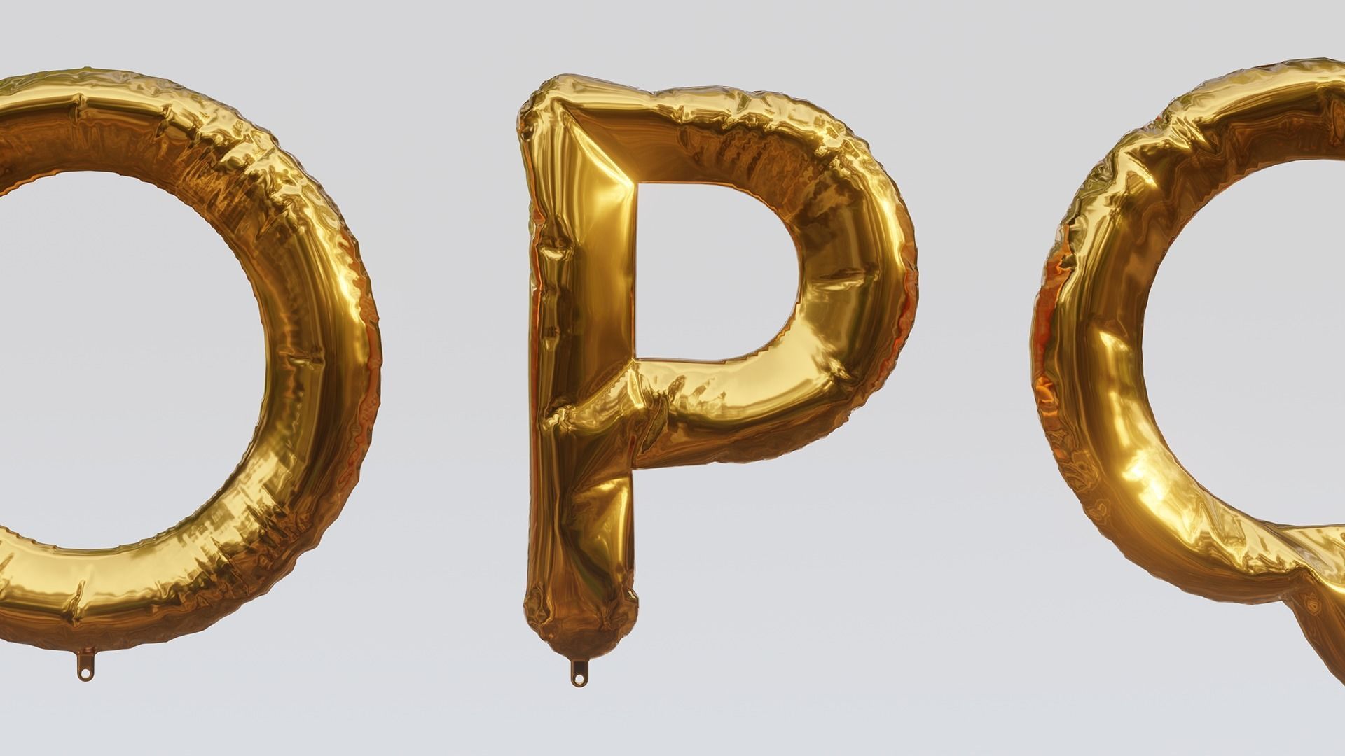 Balloon Letter and Number Kit 3D model_26