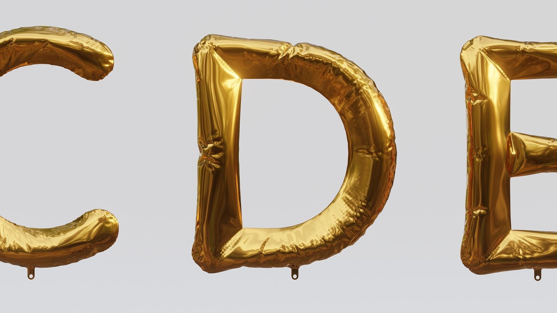 Balloon Letter and Number Kit 3D model_14