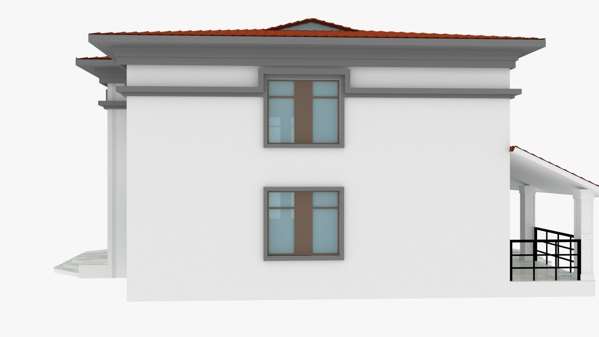 Villa 3D model_10