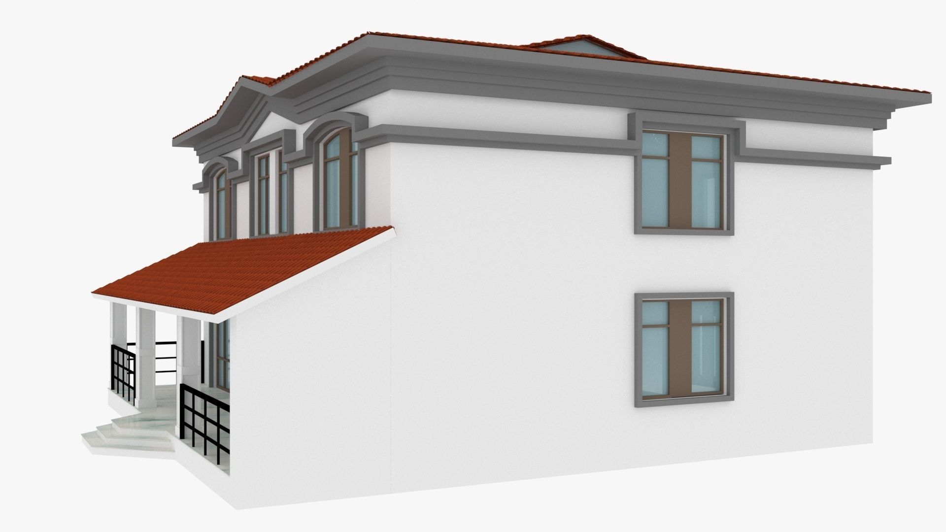Villa 3D model_16