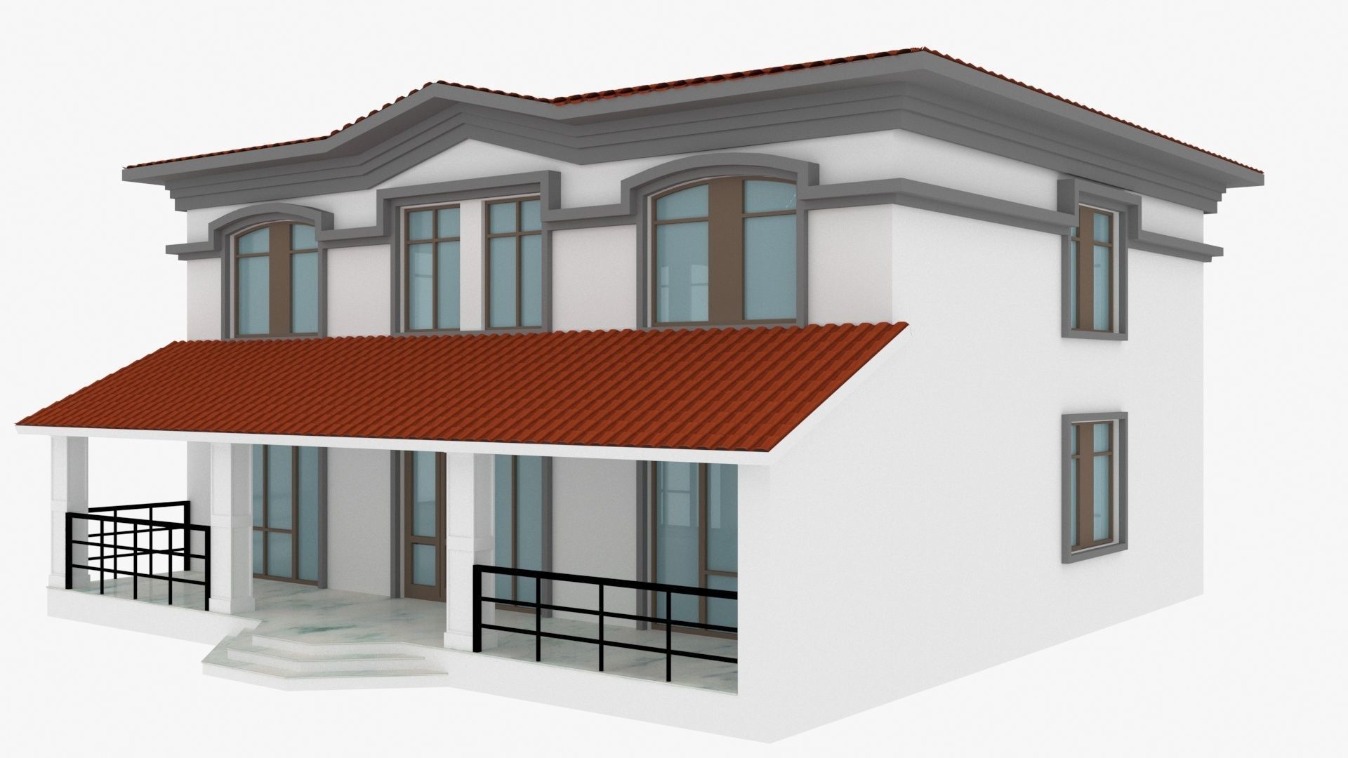 Villa 3D model_17