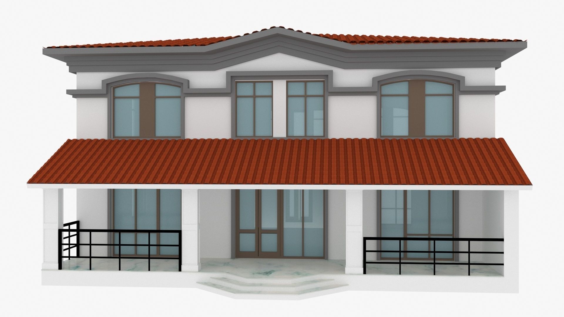 Villa 3D model_19