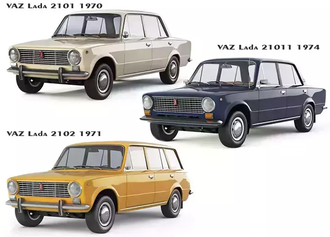 VAZ-2101 2102 Zhiguli  collection 