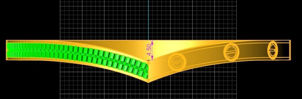bracelet chain 3D print model_1