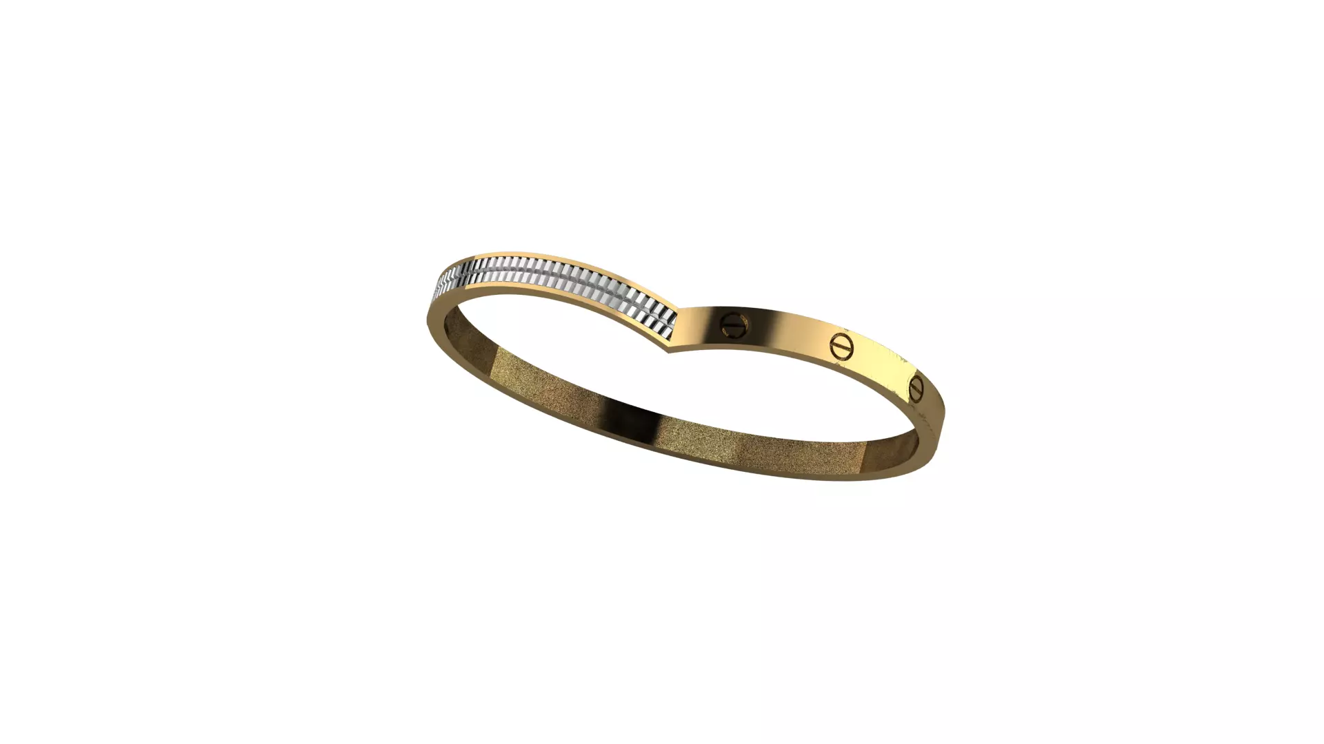 bracelet chain 3D print model_0