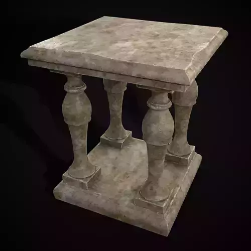 Square Marble Table