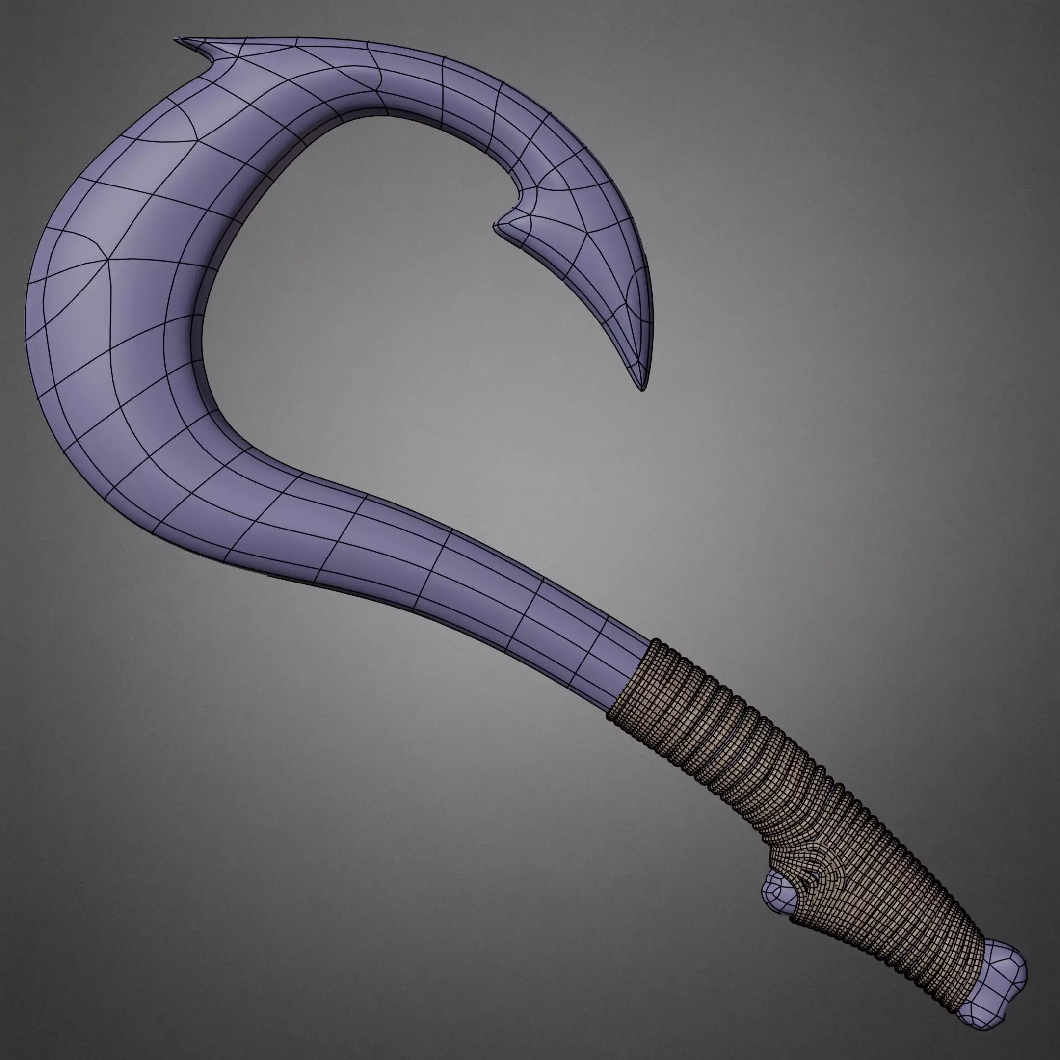 Moana Maui Fish Hook for Cosplay 3D model 3D printable | CGTrader