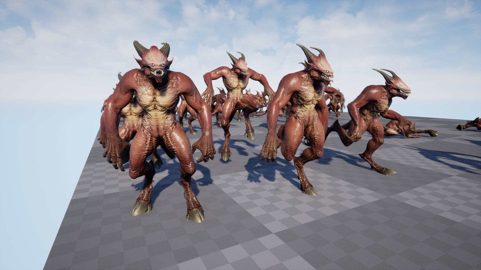 Demon Character 4 Low-poly 3D model_21