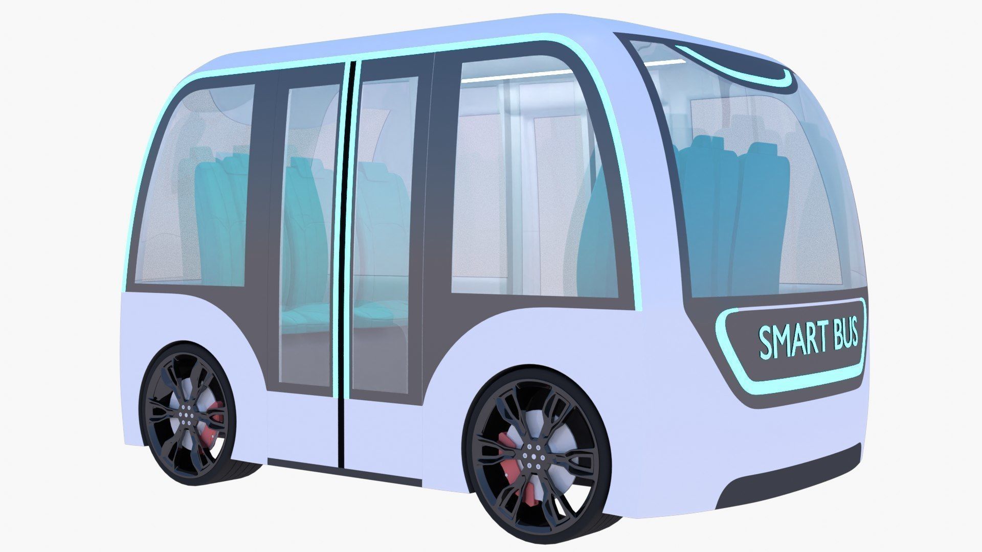 Autonomous city buses collection _4