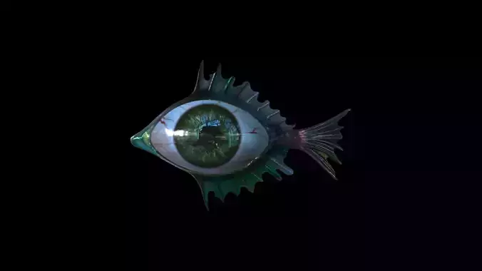 FISH001 Unique Fish Animation