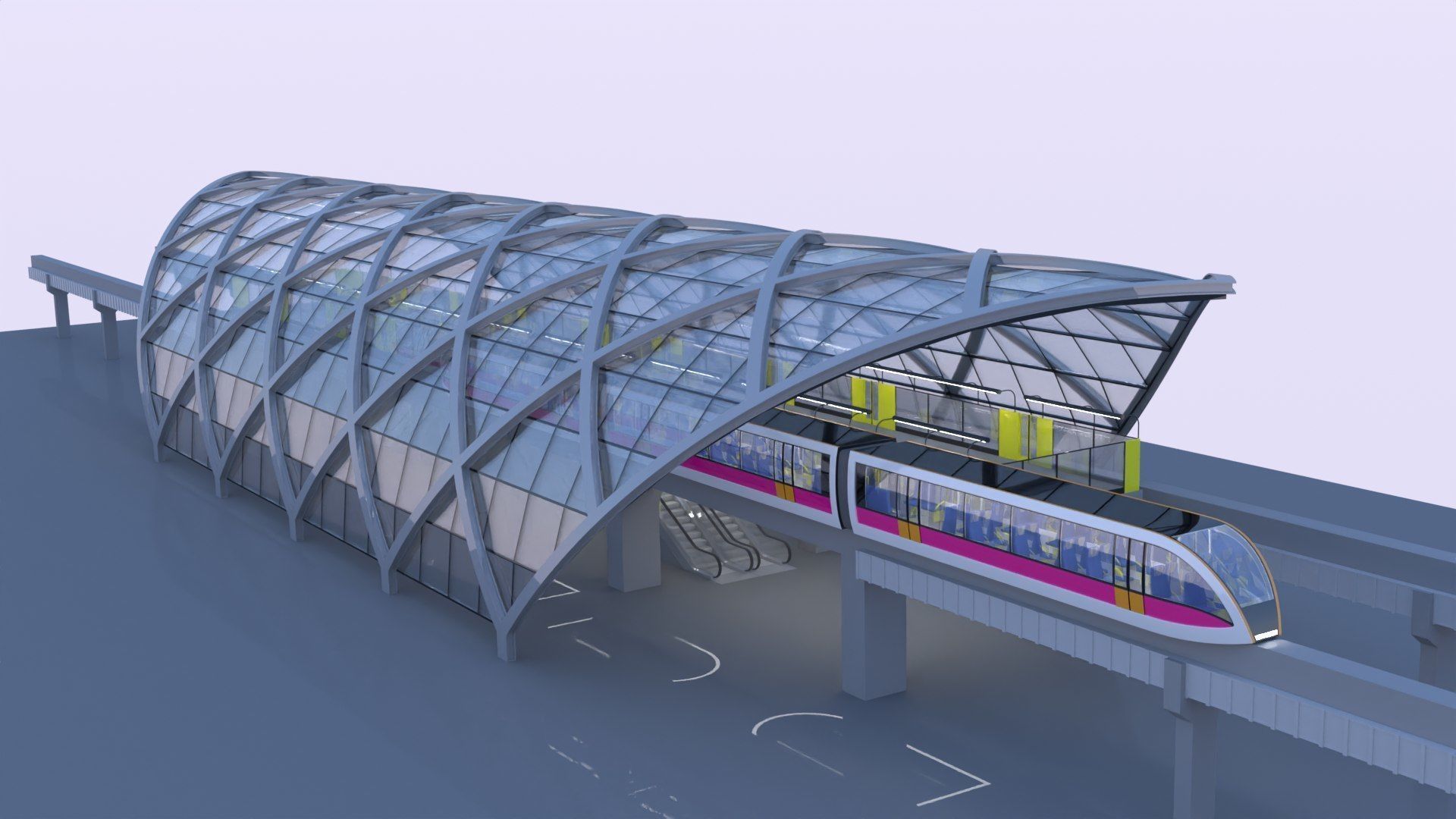 Monorail stations 2023 collection III _4