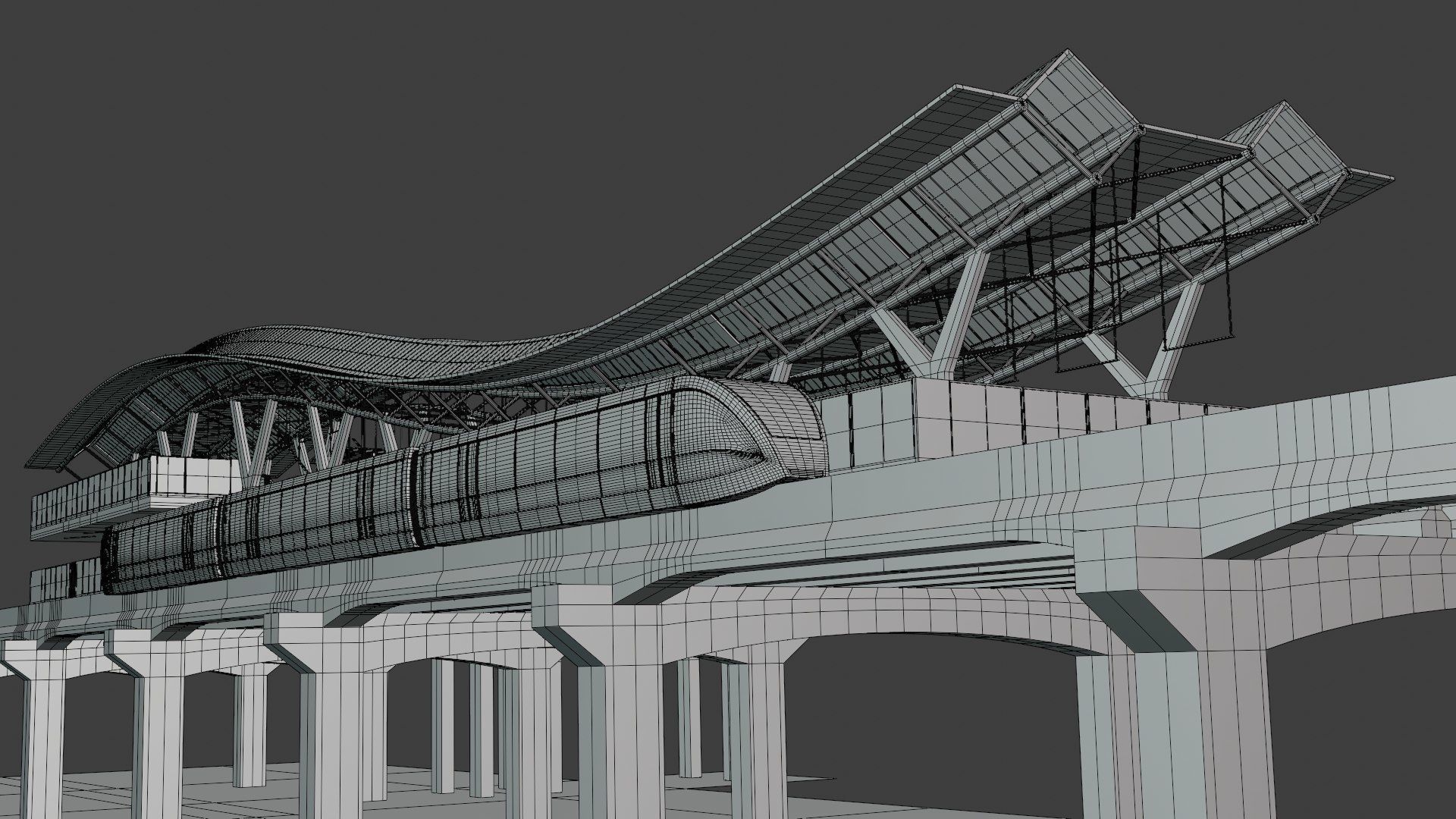 Monorail stations 2023 collection III _8