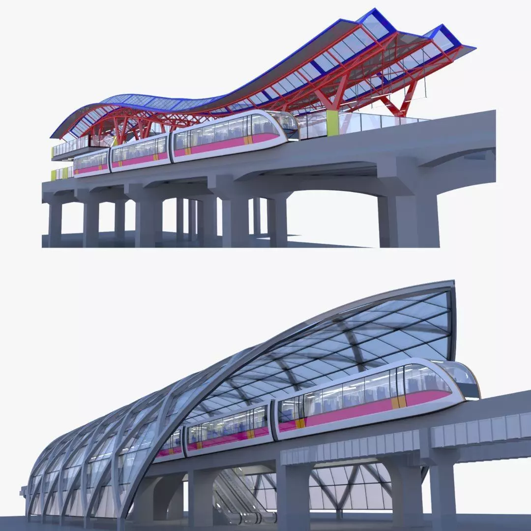Monorail stations 2023 collection III _0