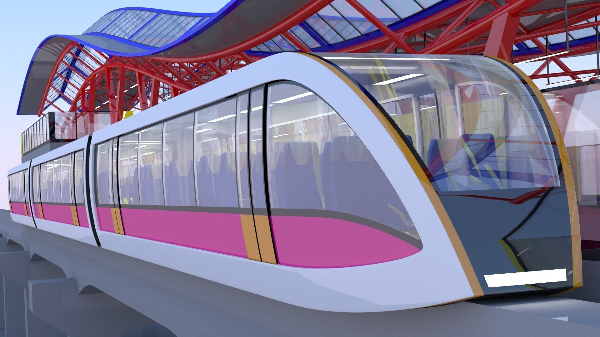 Monorail stations 2023 collection III _12