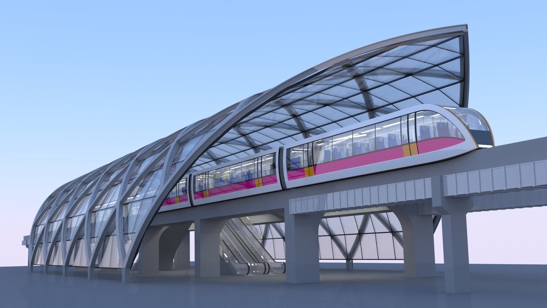 Monorail stations 2023 collection III _1